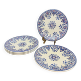 6 Gien Rouen dinner plates