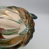 Vide-poche vase verre soufflé coquillage murano seguso bullicante
