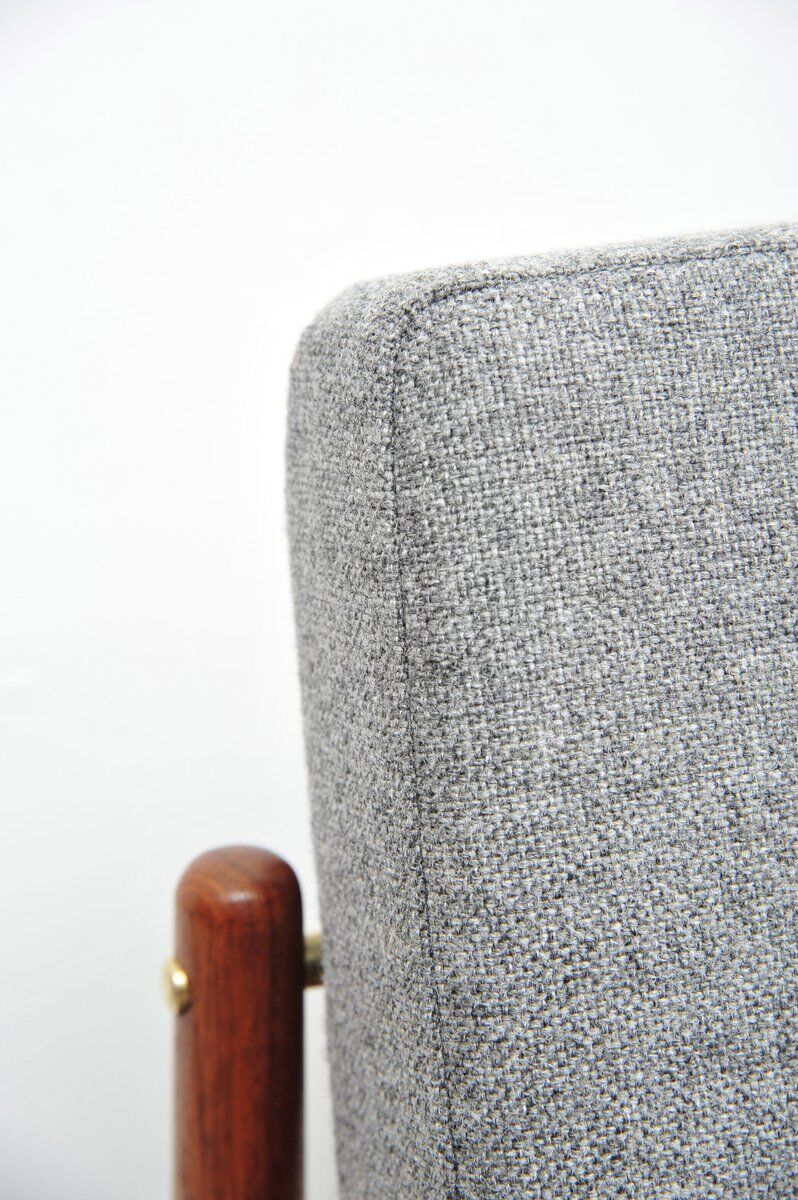 Vintage teak armchairs by Glostrup, 1950s