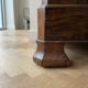 Lot de commodes anciennes en bois marron