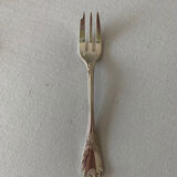 12 Christofle silver plated cake forks