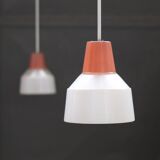 Vintage prismopal workshop pendant lights