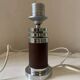 Vintage Chrome and Leatherette Lamp Base Roche Bobois 1975