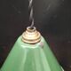 Suspension cone enamelled sheet metal
