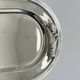 Oval metal stainless steel tray