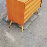 Vintage shoe cabinet compass feet