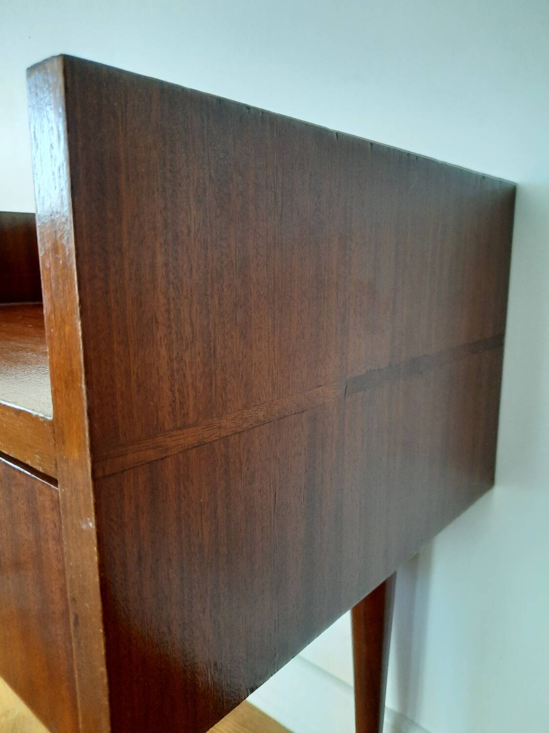 Petit meuble- chevet bois vintage