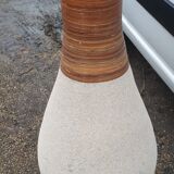 Ethnic terracotta vase seventies