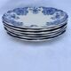 Set of six Dordrecht BFK dinner plates