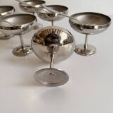 Stainless steel ice cream bowls Letang & Rémy