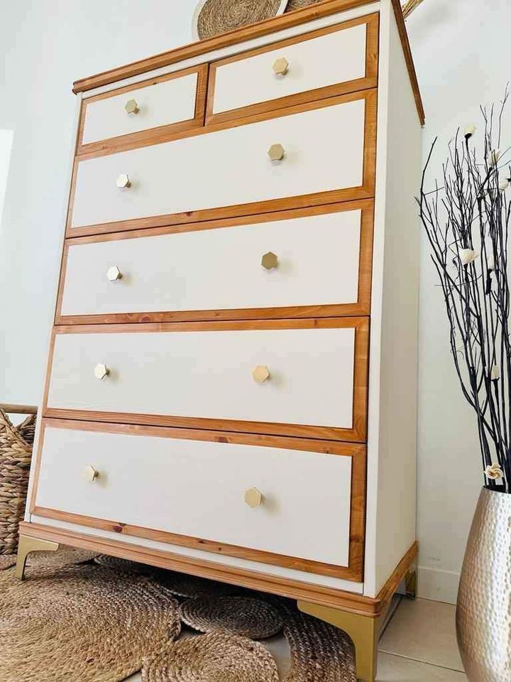 Amandine 6-drawer chest of drawers