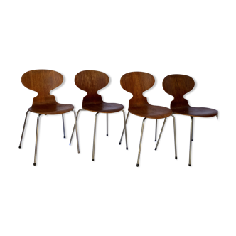 Ant chairs by Arne Jacobsen for Fritz Hansen, 1960s, set of 4