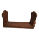 Book support to pose extendable and foldable in wood of the islands carved 1980s