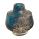 Vase Florida en verre bleu