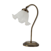 Lampe tulipe verre