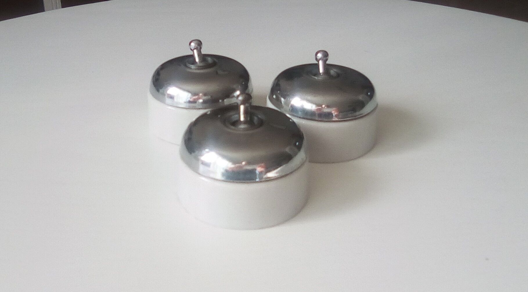 20/30s chrome and porcelain switch