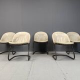 Gastone Rinaldi 'Pascale' Dining chairs, 1970s - set of 5