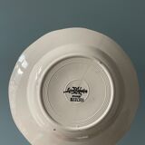 Set of 10 hollow plates in Sarreguemines earthenware, Bitche model