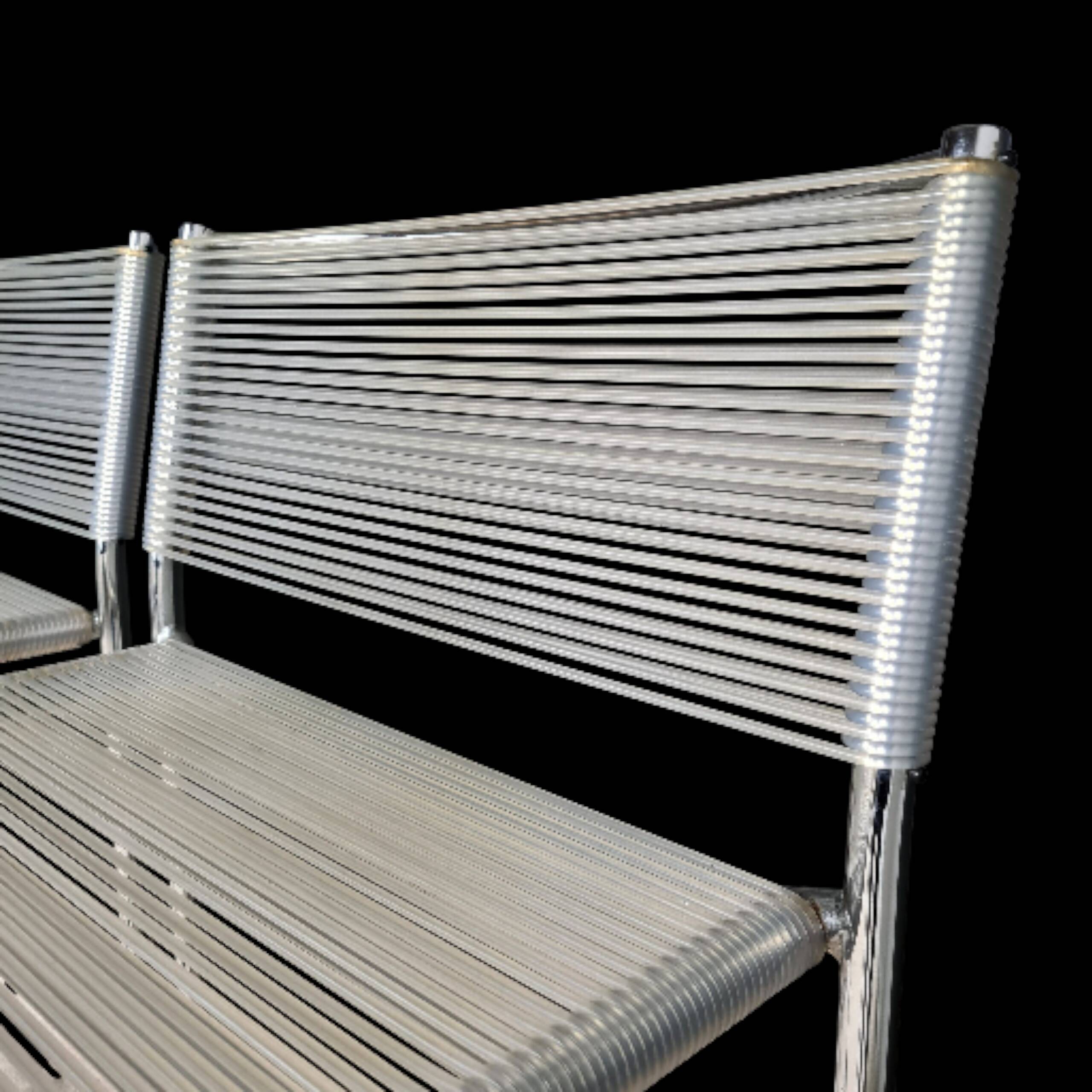 Chaises de bar "spaghetti " Giadomenico Belotti