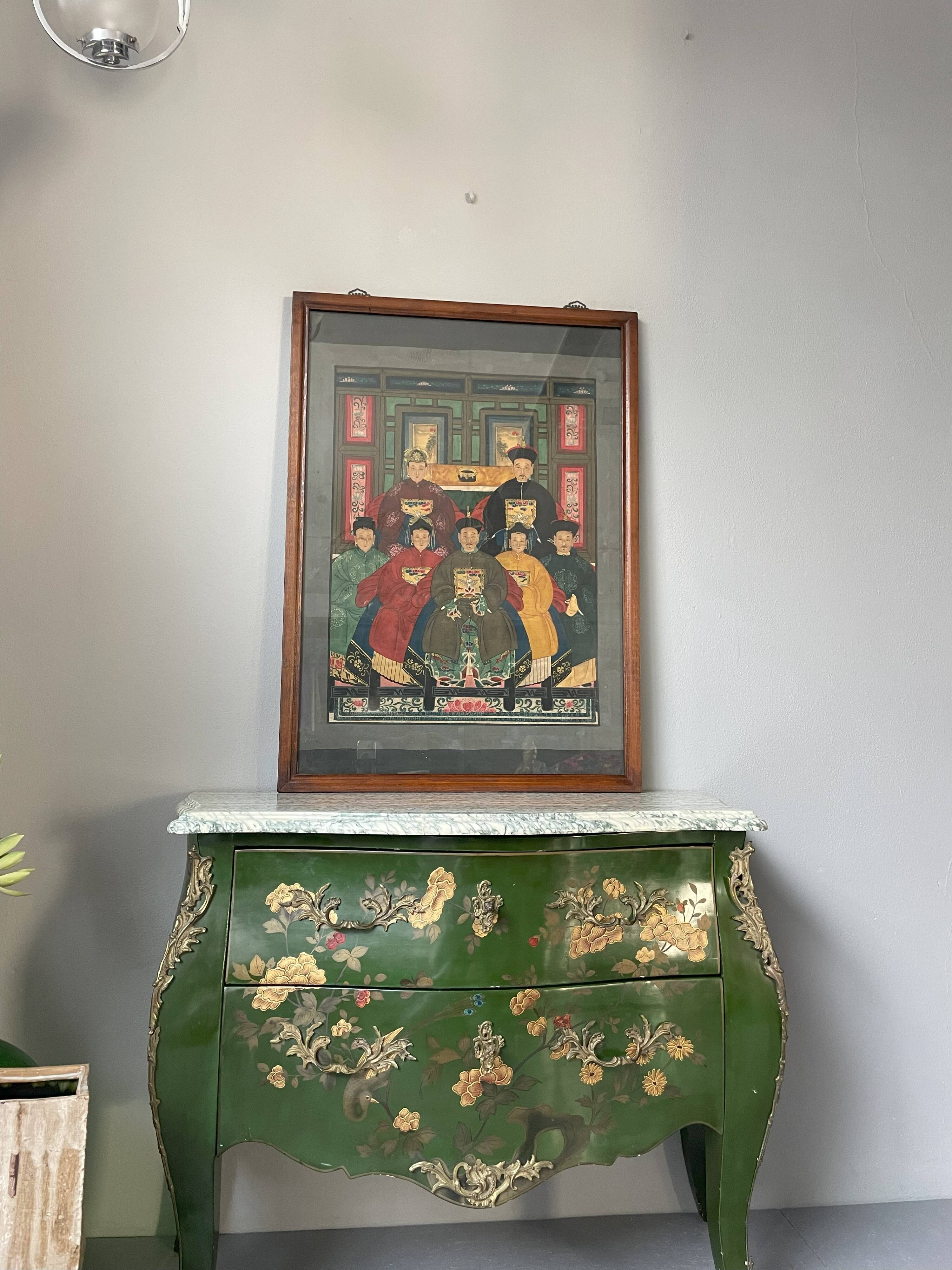 Chinese Family Painting