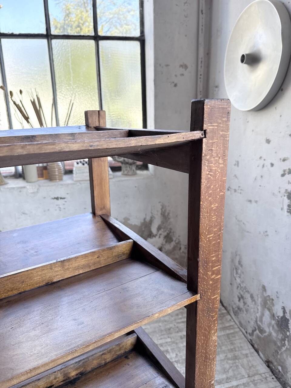 Old bakery shelf from the 1950s.