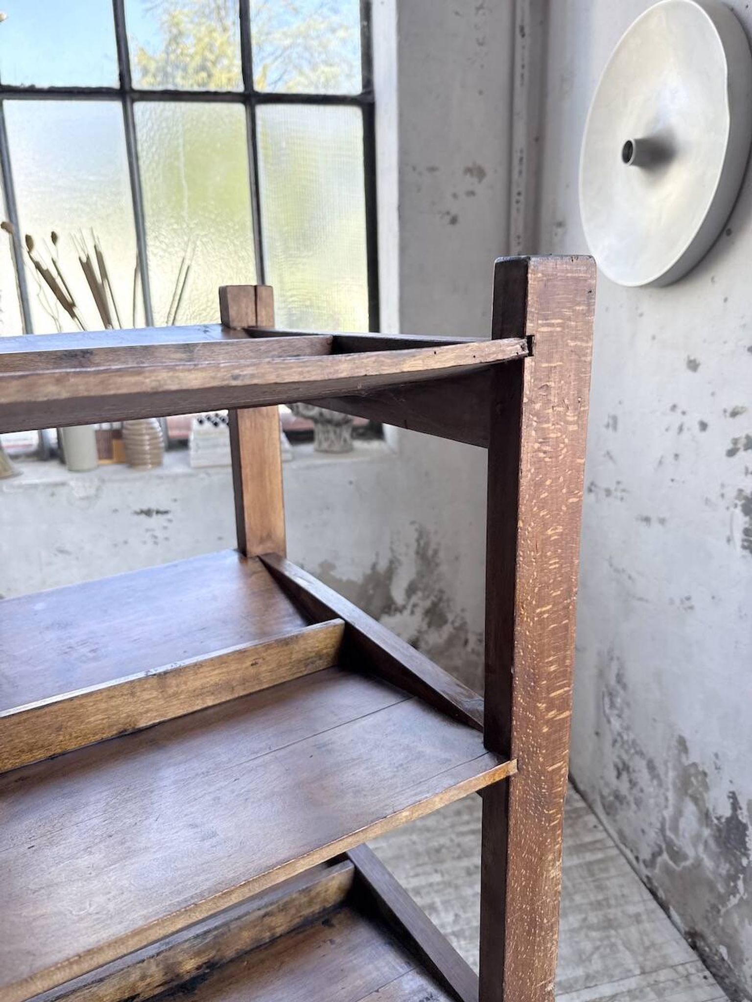 Old bakery shelf from the 1950s.