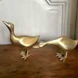 Brass duck couple