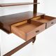 Set of 2 Italian wall bookshelves, 1960s,