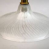 Mid-Century Modern Italian Murano Bubbles Glass Pendant Lamp, 1970s