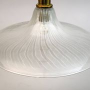 Suspension italienne en verre de Murano à bulles, style moderne du milieu du siècle, années 1970