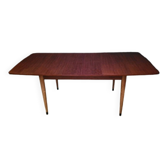 Table à manger à rallonge extensible scandinave Vintage en très bon état