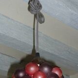 Ceiling lamp bunch and grape leaves in blown glass 20-30