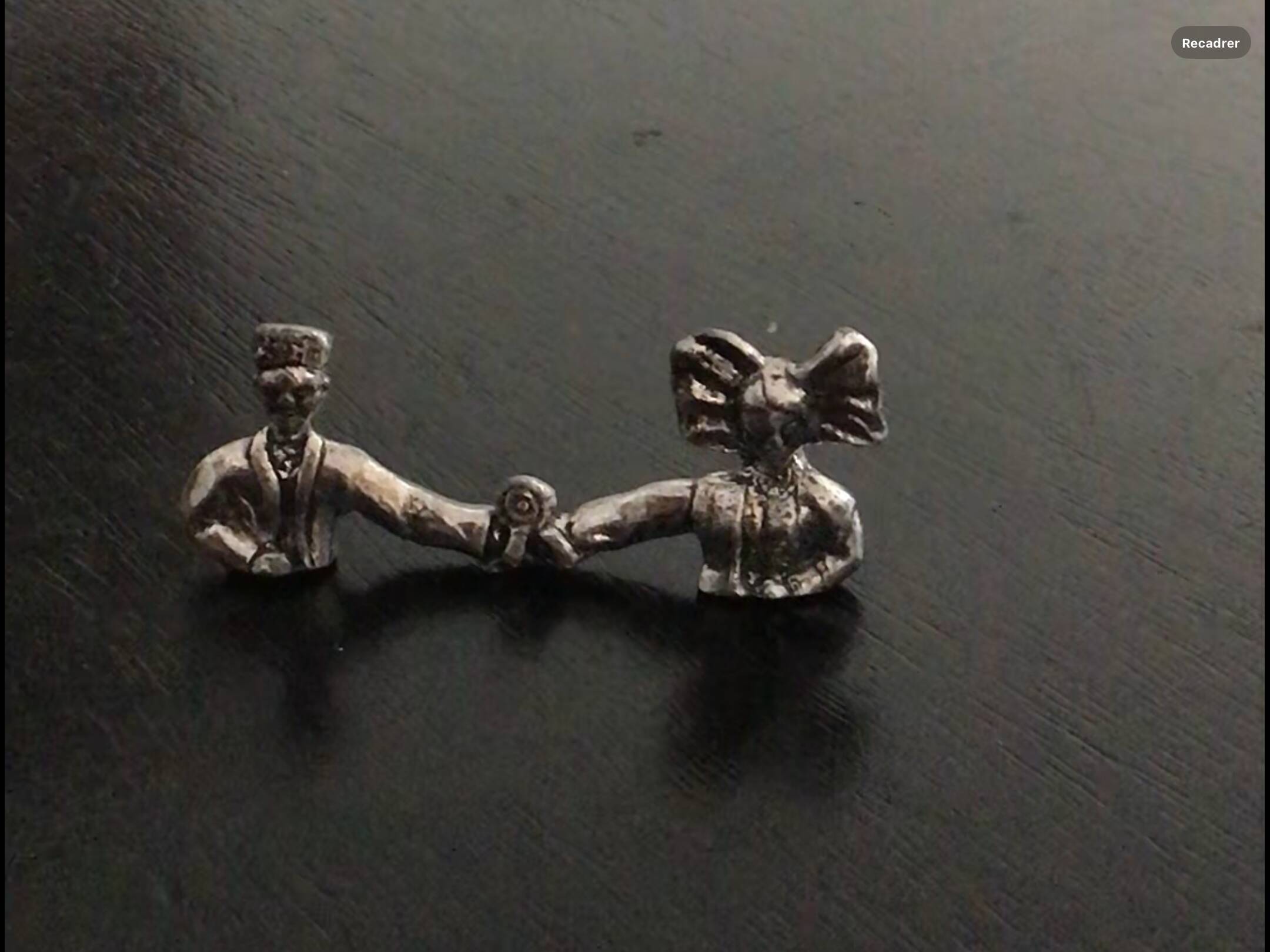 6 porte-couteaux couple alsacien