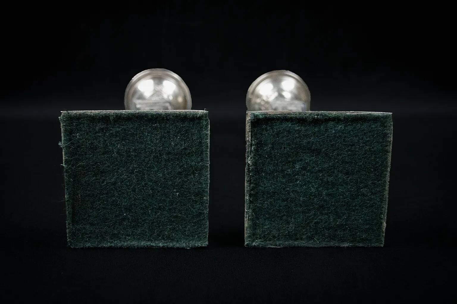 Pair of Neoclassical Victorian Silver Plated Candlesticks