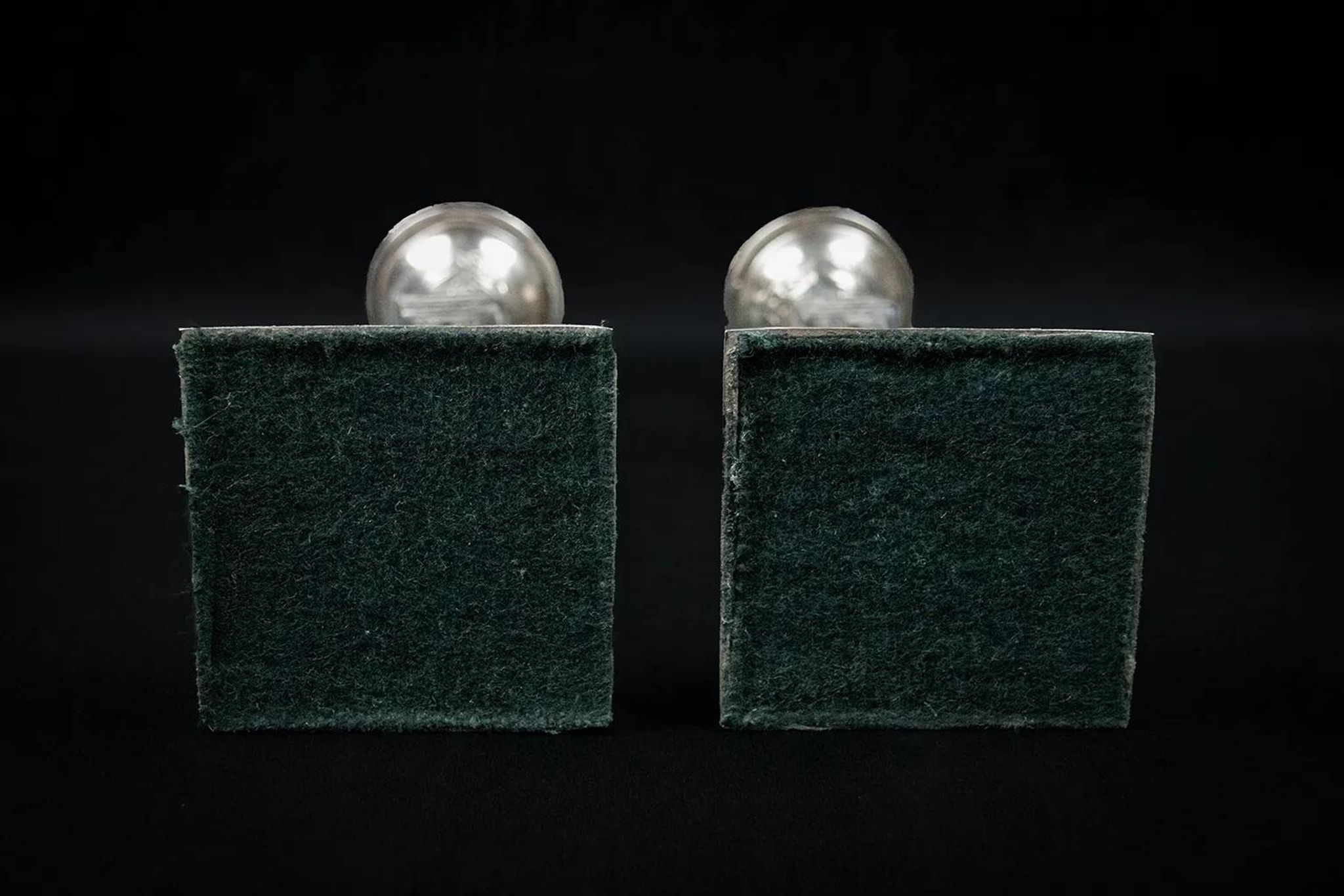 Pair of Neoclassical Victorian Silver Plated Candlesticks