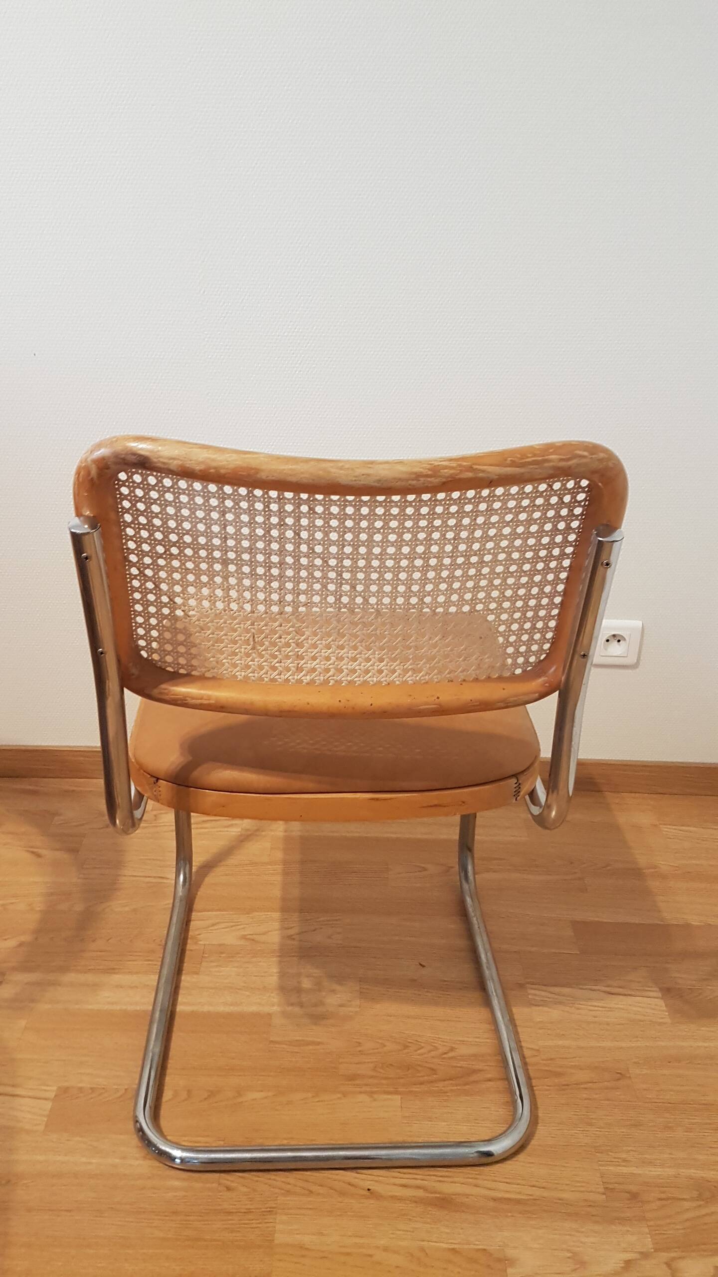 Cesca chair By Marcel breuer