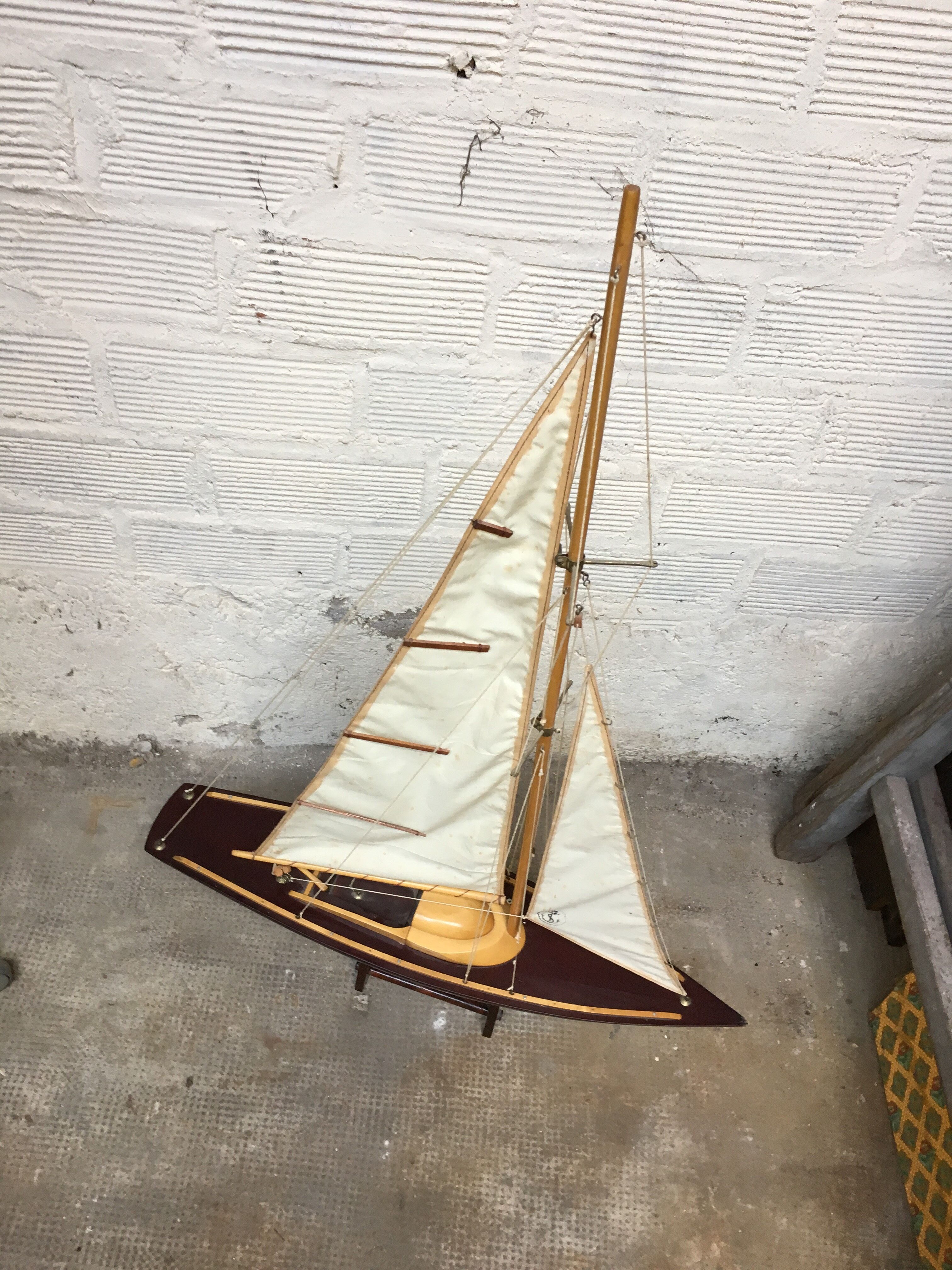 Vintage sailboat