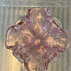 Vintage pink empty pocket ashtray in Murano by Barovier and Toso