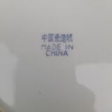 4 Chinese plates rice grain diam 25,5 cm