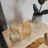 Colorful digestive glasses