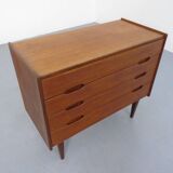 Danish Teak Chest of Drawers, 1960s