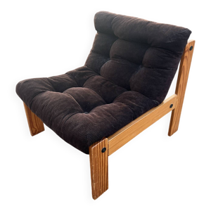 chauffeuse vintage velours