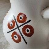 Unique piece, André Baud ceramic vase for Vallauris, 50s-60s