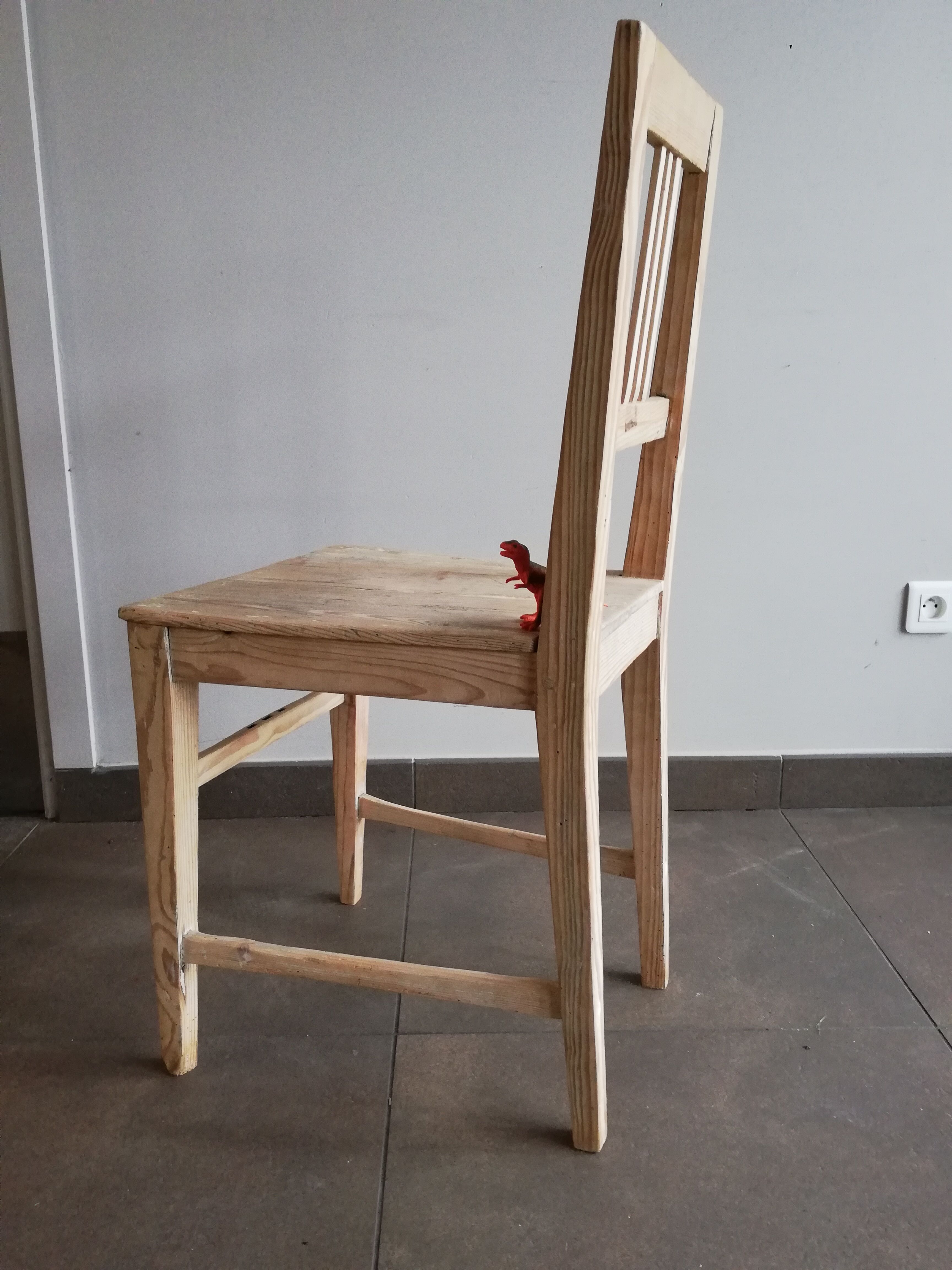 Vintage wooden chair, 50s