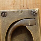 Antique office 1880 London North Western Railway stamped Station Masters