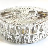 Semi-crystal ceiling lamp design german vintage