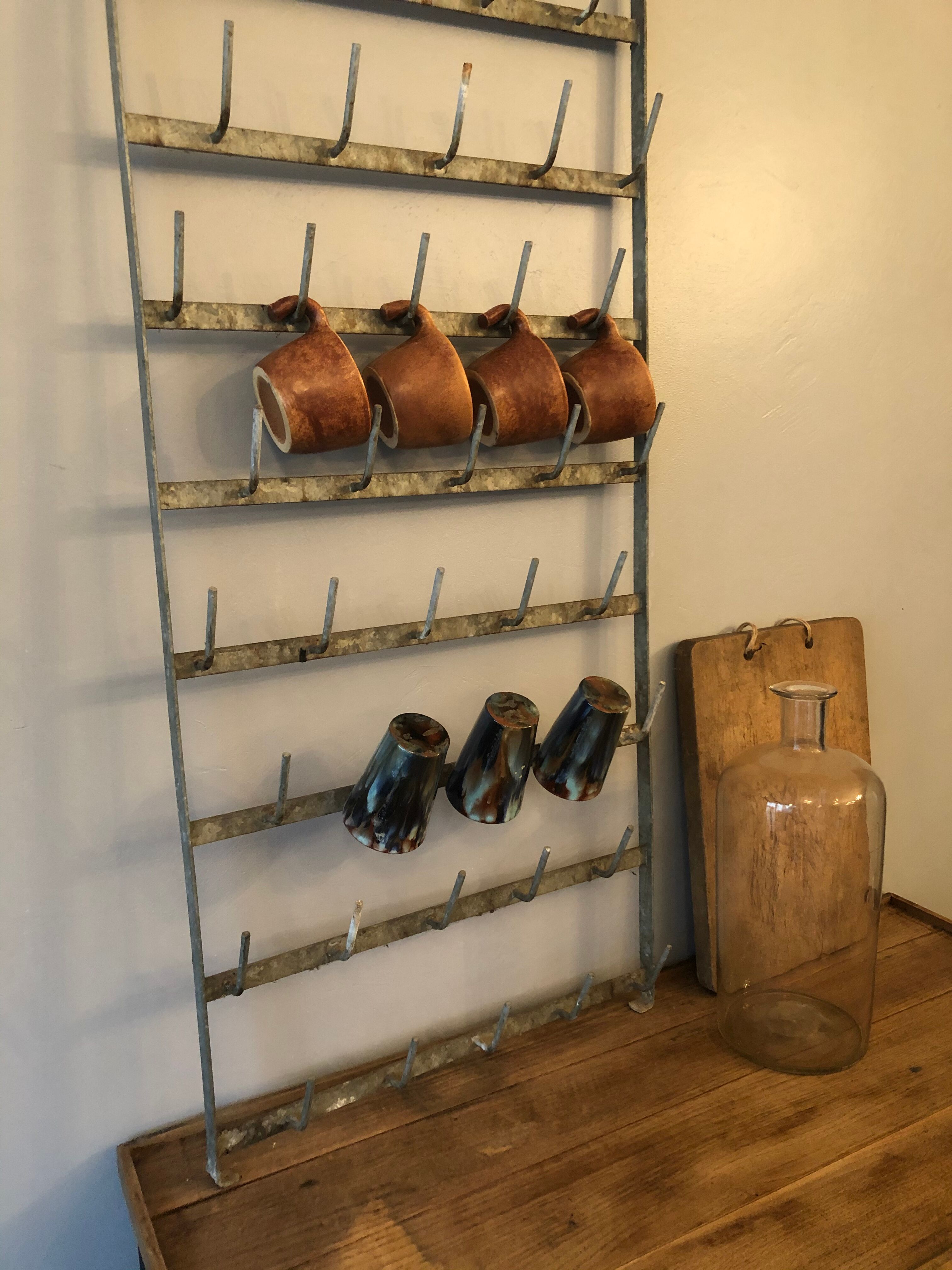 Zinc bottle holder hedgehog