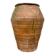 Large green glazed terracotta jar, Spain, 19th century.