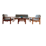 Scandinavian living room set in solid teak – Komfort, Denmark, year