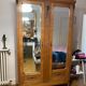 Ice cabinet with Egyptian ornament 2 doors